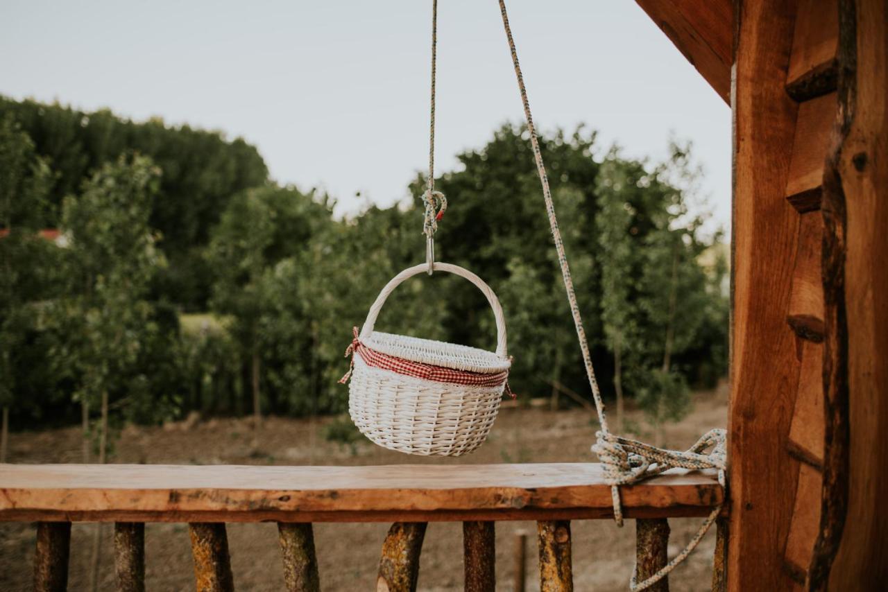 Durmiendo Entre Arboles, Bonita Cabana En La Rioja Anguciana Exteriér fotografie